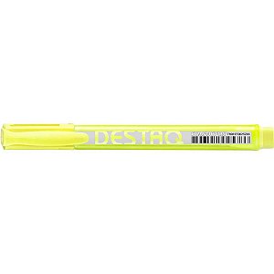 Caneta Marca Texto Destaq Fluorescente Amarela Caixa com 12