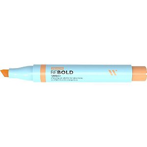 Caneta Marca Texto BE BOLD Orange Peach CX com 12