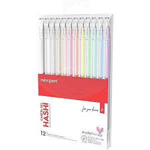 Caneta GEL Hashi GEL Pen 12CORES 05MM
