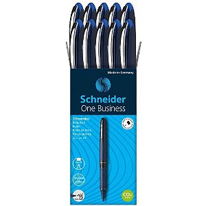 Caneta Esferográfica ONE Business Schneider AZ CX com 10