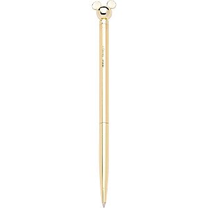 Caneta Esferográfica Mickey GOLD Metálic Tinta PRET