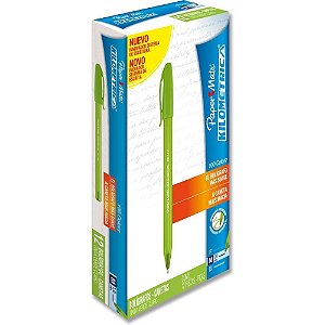 Caneta Esferográfica Kilométrica 100 Colorz Verde Lima