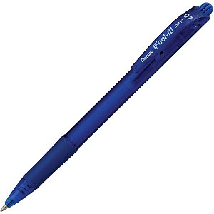 Caneta Esferográfica Feel IT 0,7MM Azul CX com 12