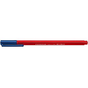 Caneta com Ponta Porosa Triplus Hidrocor 323 Vermelho CX com 10