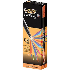 Caneta com Ponta Porosa Intensity 0.4MM Laranja