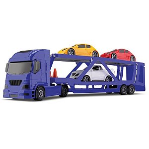 Caminhão Pollux Transcar Speedy com 3 Veículos
