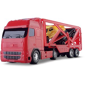 Caminhão Interstate Dakar com 2 Carrinhos e Rampas Rebatíveis