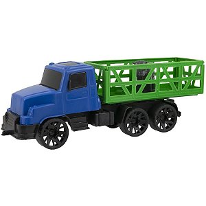 Caminhão Cargo Boiadeiro 36X9X12CM (S)