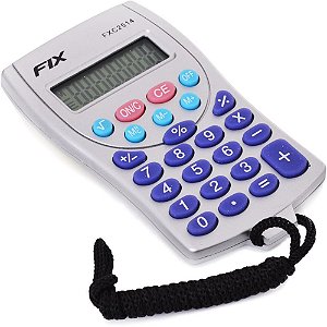 Calculadora de Bolso 8 Dígitos com ALÇA 10X6CM