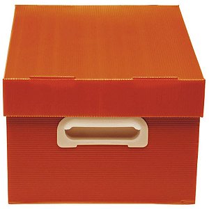 Caixa Organizadora THE BEST BOX M 370X280X212 Vermelha