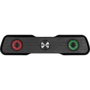 Caixa de Som para Computador Letron Soundbar Gamer com LED