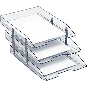 Caixa de Correspondência Tripla Móvel Articulável Cristal