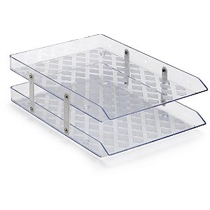 Caixa Correspondência Dupla Fixa Cristal