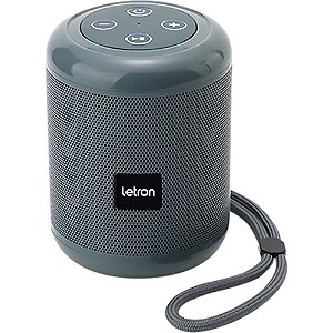 Caixa Acústica Bluetooth Letron EASY SP04 Cinza - 5W