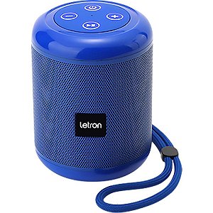 Caixa Acústica Bluetooth Letron EASY SP04 Azul