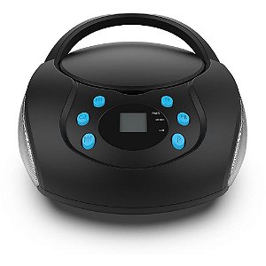 Caixa Acústica Bombox Bluetooth BT/AUX/USB/FM