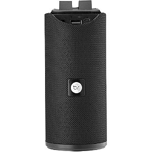 Caixa Acústica Bluetooth USB e Micro USB Preto