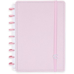 Caderno Inteligente Médio Fairytale Rosa 80 Folhas