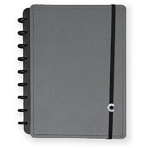 Caderno Inteligente Médio Basic GREY 80 Folhas