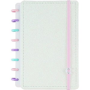 Caderno Inteligente A5 LET´S Glíter Colorful 80 Folhas