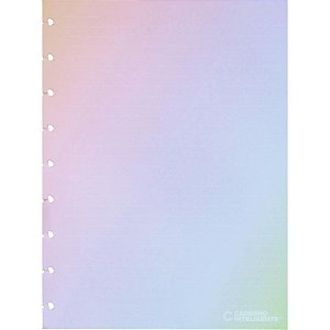 Caderno Inteligente Refil Médio Rainbow 120G 30 Folhas