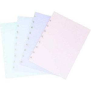 Caderno Inteligente Refil Médio CANDY Colors 90G - 40 Folhas
