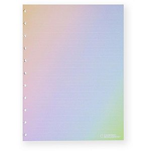 Caderno Inteligente Refil Grande Rainbow 120G 30 Folhas