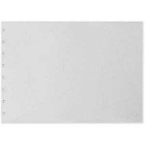 Caderno Inteligente Refil Desenho A4 Liso 200G - 10 Folhas