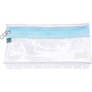 Caderno Inteligente Estojo CRYSTAL BABY Blue Transparente