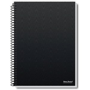 Caderno Espiral 1/4 Capa Dura Office 200 Folhas Pacote com 05
