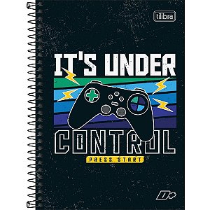 Caderno Espiral 1/4 Capa Dura D+ 200 Folhas Pacote com 4