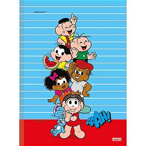 Caderno Brochurão Capa Dura Turma da Mônica 80F PCT com 05