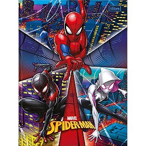 Caderno Brochurão Capa Dura SPIDER-MAN 48 Folhas PCT com 05