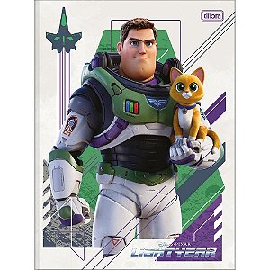 Caderno Brochurão Capa Dura Lightyear 80FLS PCT com 05