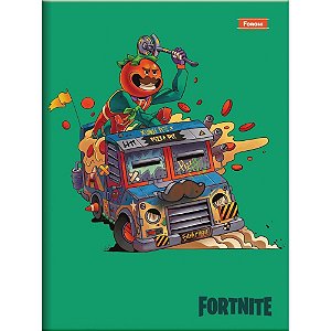 Caderno Brochurão Capa Dura Fortnite 80FLS PCT com 05