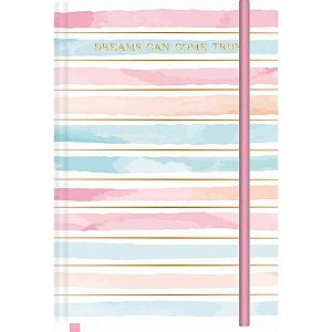 Caderno Anotacões LA Creme 9,5X14CM sem Pauta 80FL