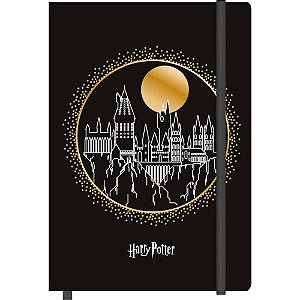 Caderno de Anotações HARRY Potter 80 Folhas - Caderneta 140X210MM com Pauta