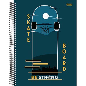 Caderno 15X1 Capa Dura BE STRONG 240F PCT com 02