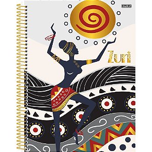 Caderno 10X1 Capa Dura Colegial Zuri 160F PCT com 04