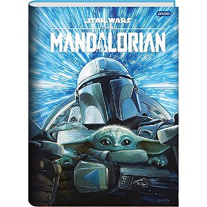 Caderno 10X1 Capa Dura STAR WARS Mandalorian 160FLS PCT com 04