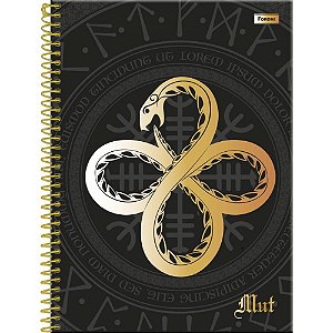 Caderno 10X1 Capa Dura MUT 160FLS PCT com 04