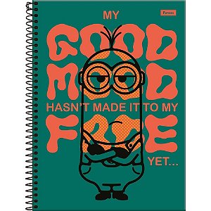 Caderno 10X1 Capa Dura Minions 160FLS PCT com 04