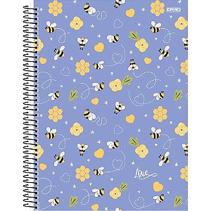 Caderno 10X1 Capa Dura Love 160F PCT com 04