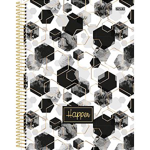 Caderno 10X1 Capa Dura Happen 160F PCT com 04