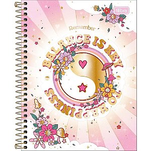 Caderno 10X1 Capa Dura GYPSY Colegial 160FLS PCT com 04