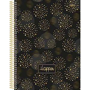 Caderno 01X1 Capa Dura Colegial Happen 80F PCT com 04