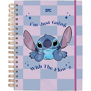 Caderno 01X1 Capa Dura STITCH SMART Mini 80FCOM Elasti