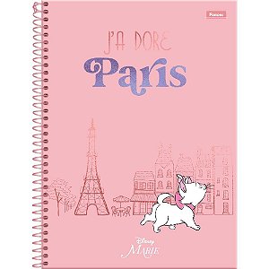 Caderno 01X1 Capa Dura Marie 80FLS PCT com 04