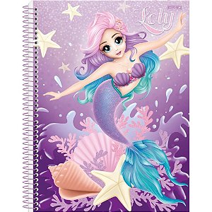 Caderno 01X1 Capa Dura LOLY 80F PCT com 04
