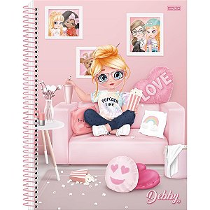 Caderno 01X1 Capa Dura DEBBY 80F PCT com 04